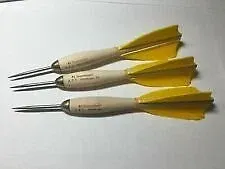 American Prodart Wooden Darts-Yellow
