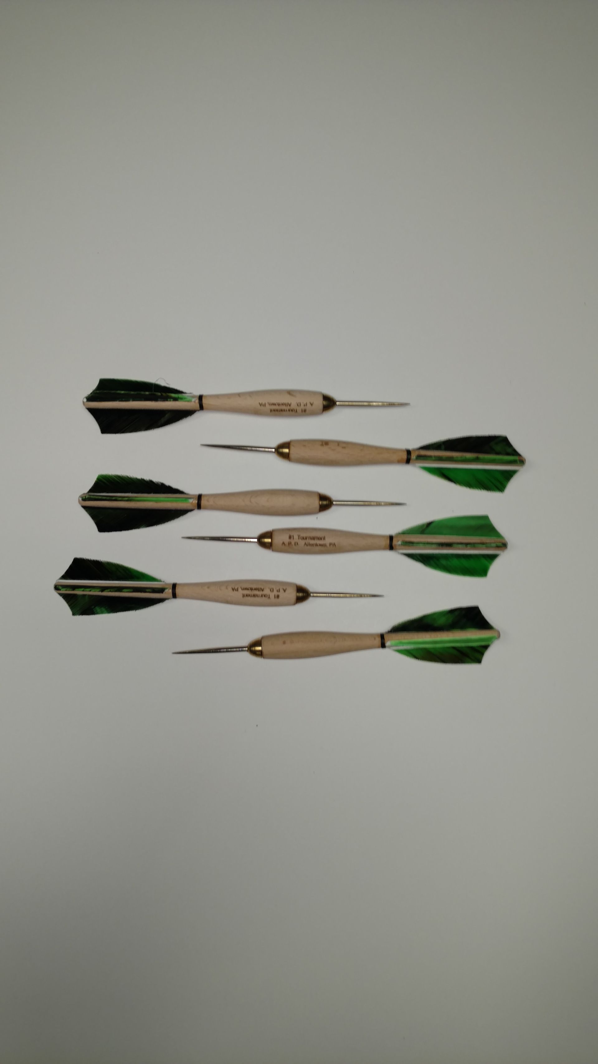 American Prodart Wooden Darts-Green Camo
