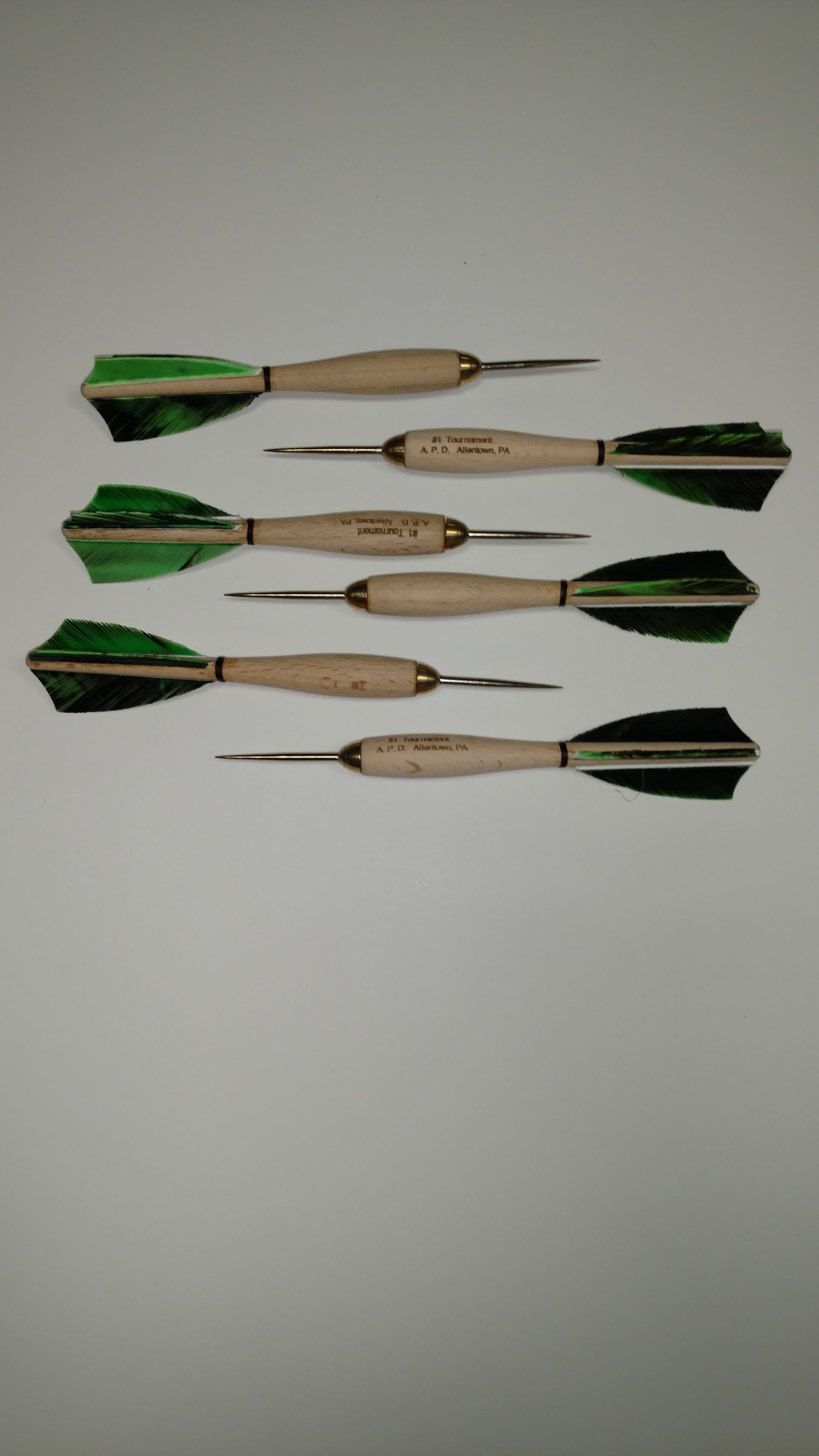 American Prodart Wooden Darts-Green Camo