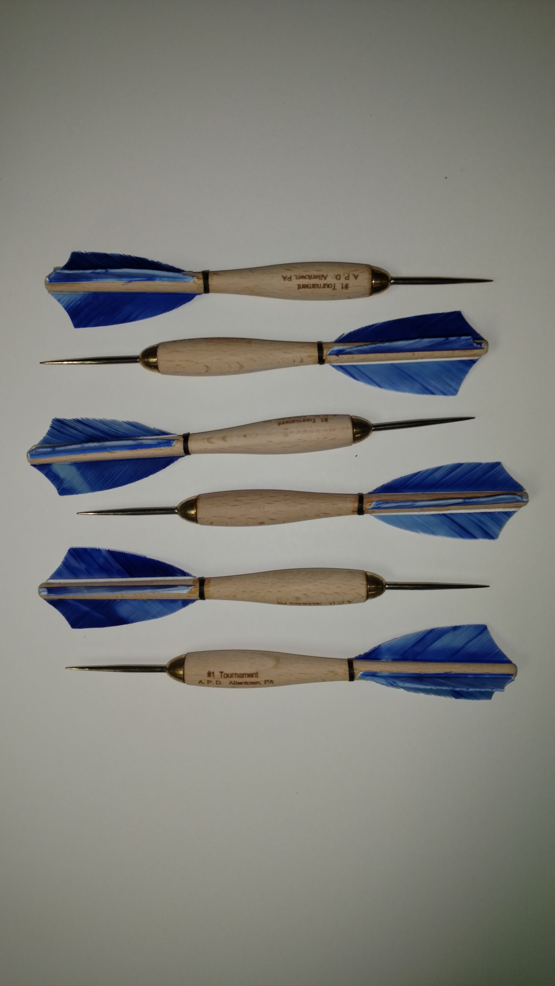 American Prodart Wooden Darts-Blue Camo