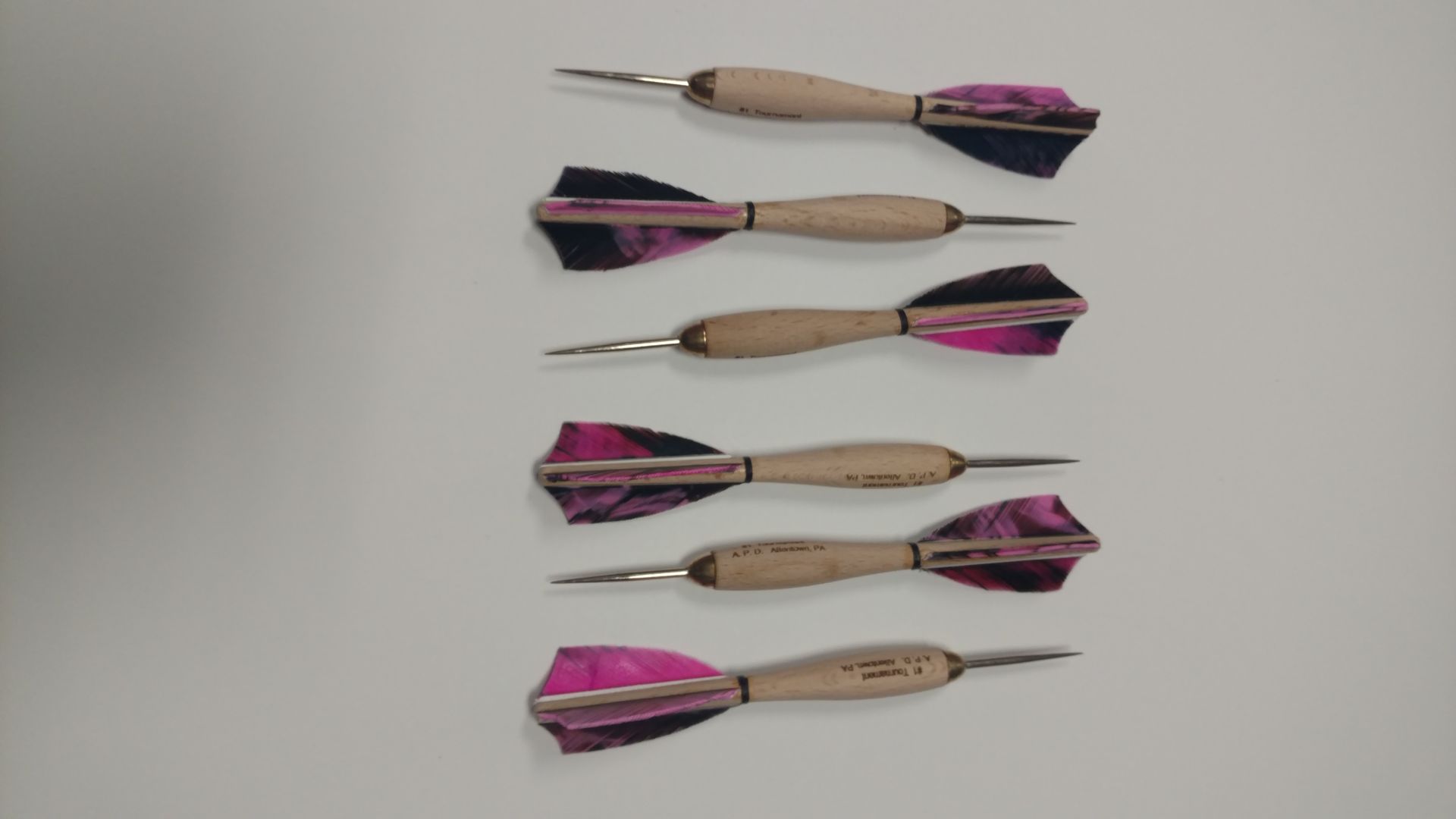 American Prodart Wooden Darts-Pink Camo
