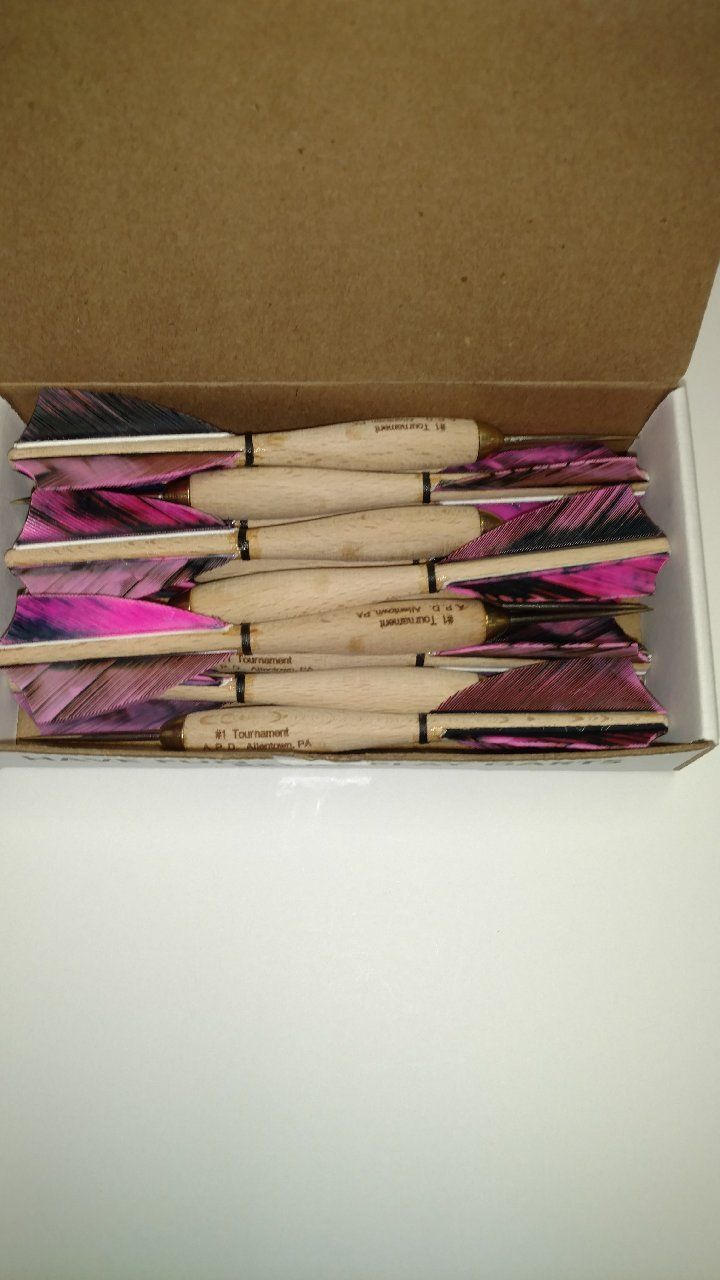 American Prodart Wooden Darts-Pink Camo