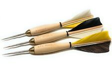 American Prodart Wooden Darts-Yellow/Black/White