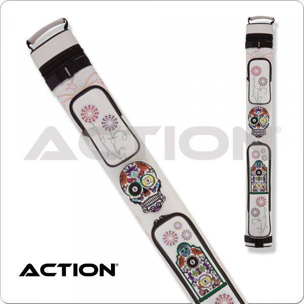 Action Calavera CALC22D 2x2 Stitch Hard Cue Case
