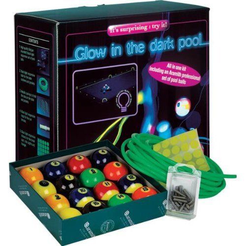 Aramith Glow in the Dark (Black Light) Billiard/Pool Ball Set