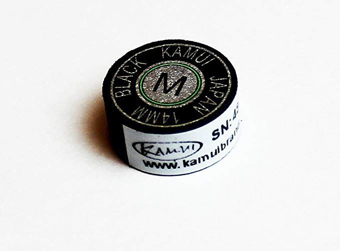 Kamui Black Laminated Leather - Tip Sold Single