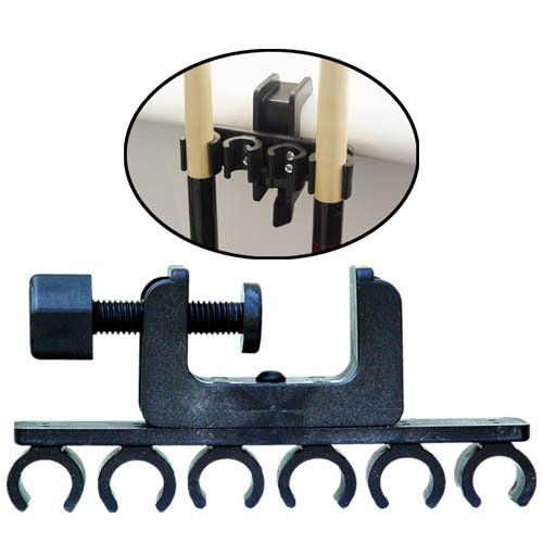 Joe Porper's  Pool Cue Rack - 6 Place Cue Holder