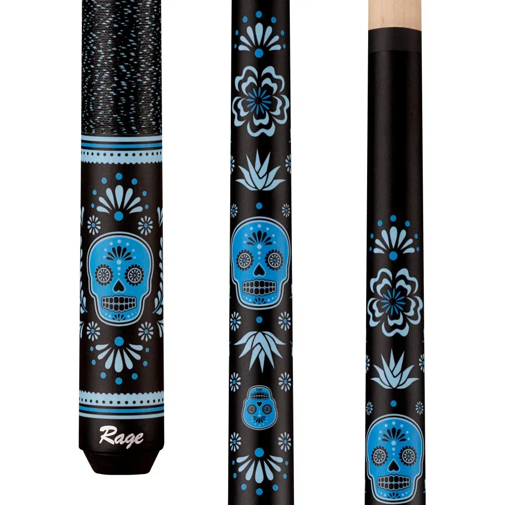Rage Día de Muertos Azul Cue RG54
