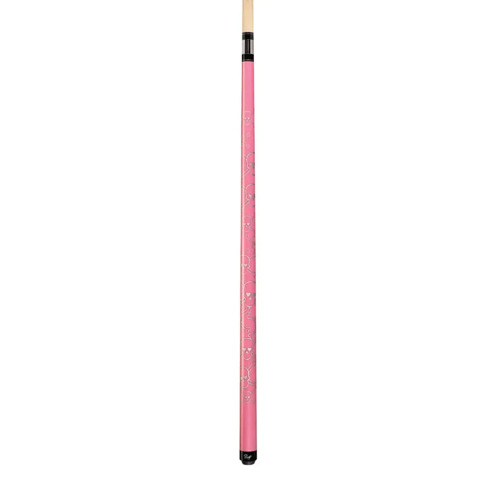 Rage Pink Cotton Candy Skull Wrapless Cue RG88