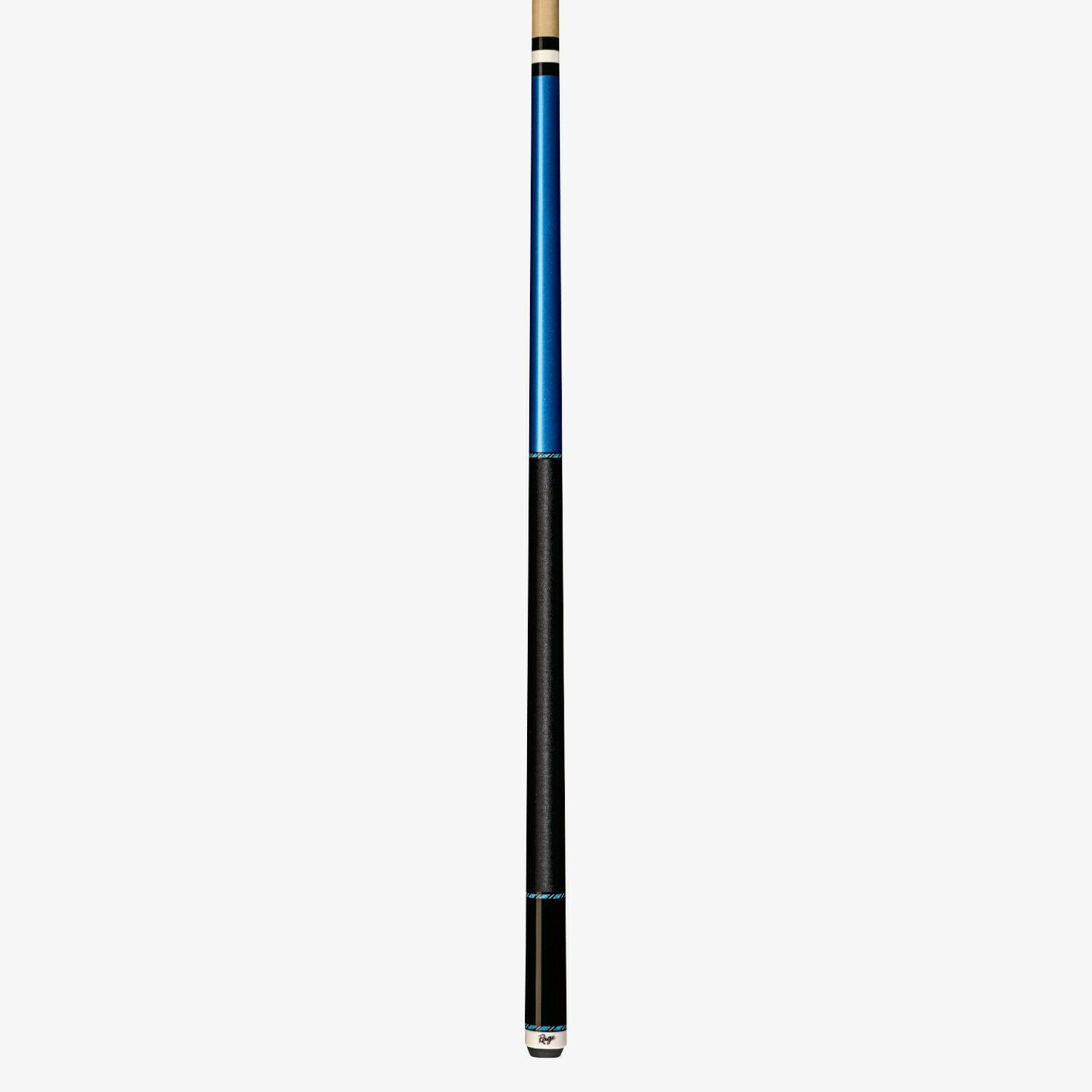 Rage Blue Blazer Cue with Black Nylon Wrap  RGC10