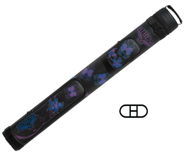 Athena ATHC08 2x2 Hard Embroidered Cue Case