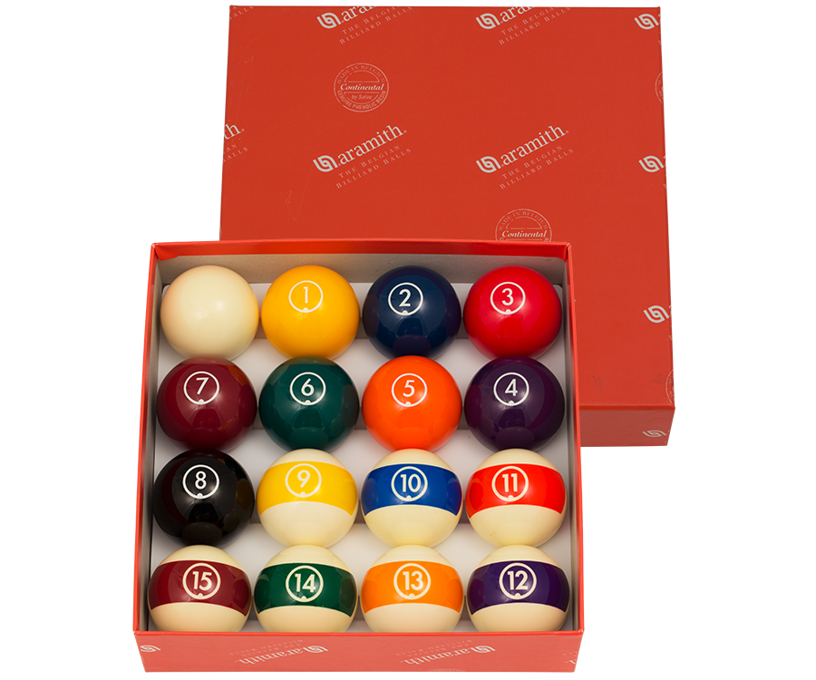 Aramith Continental Belgian Pool Ball Set