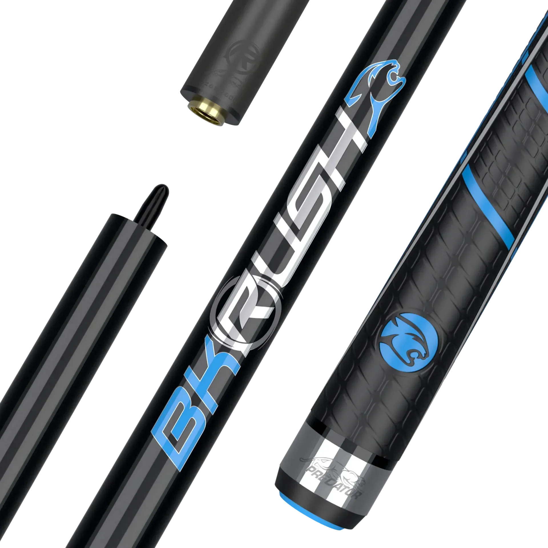 Predator BK Rush BLACK Break Cue with Sport Wrap