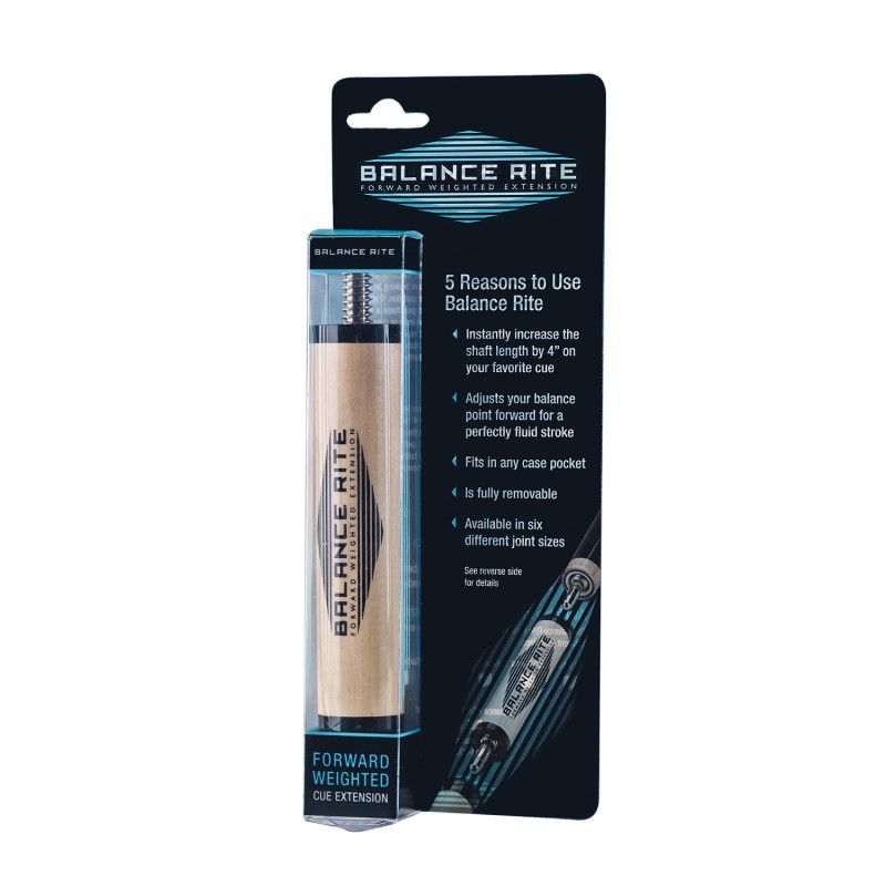 Balance Rite Forward Weighted Pool Cue Extension 3/8 X 10