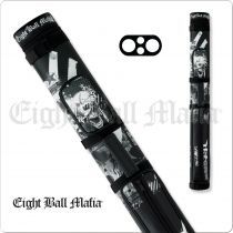Eight Ball Mafia EBMC22B 2x2 Hard Cue Case