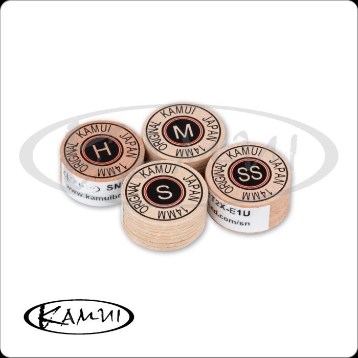 Kamui Original Laminated Cue Tip - 14 mm - Sold Indiidual