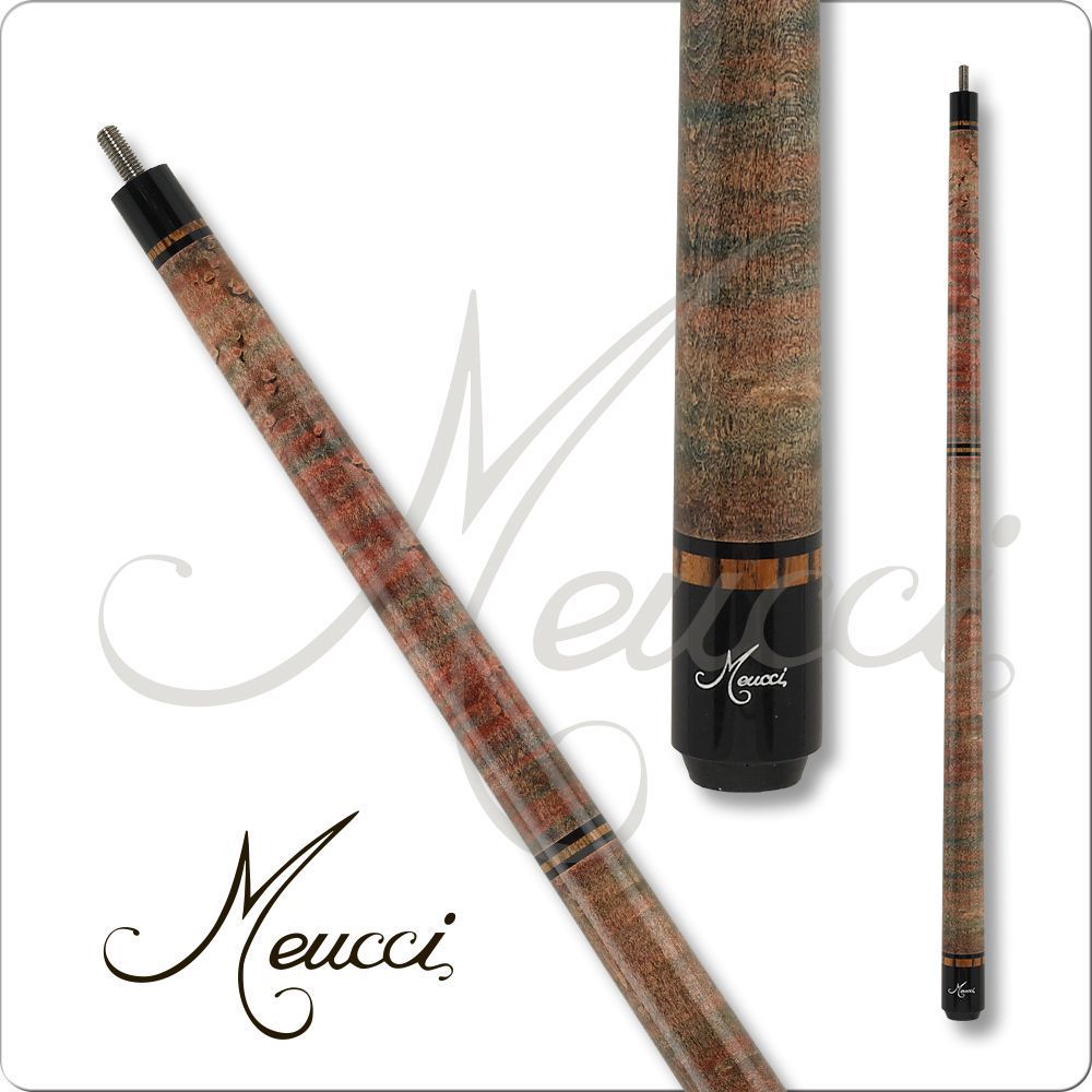 MEUCCI MEAN01 ALL NATURAL WOOD POOL CUE