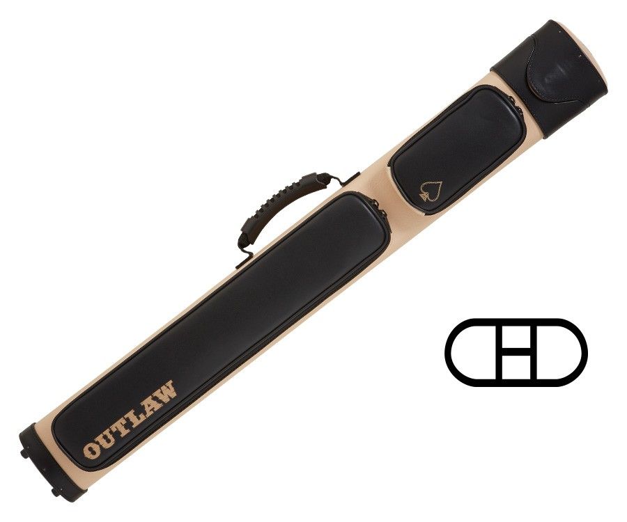 OUTLAW OLX22 BLACK 2 BUTT 2 SHAFT HARD CASE
