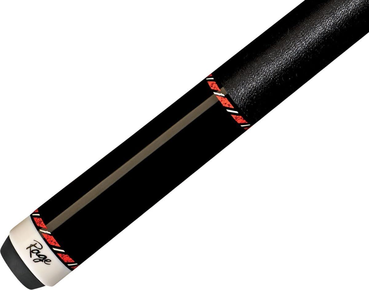 Rage Righteous Red Cue with Black Nylon Wrap  RGC9