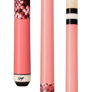 Rage Pretty in Pink Cue with Faux Snake Skin Wrap  RGS5
