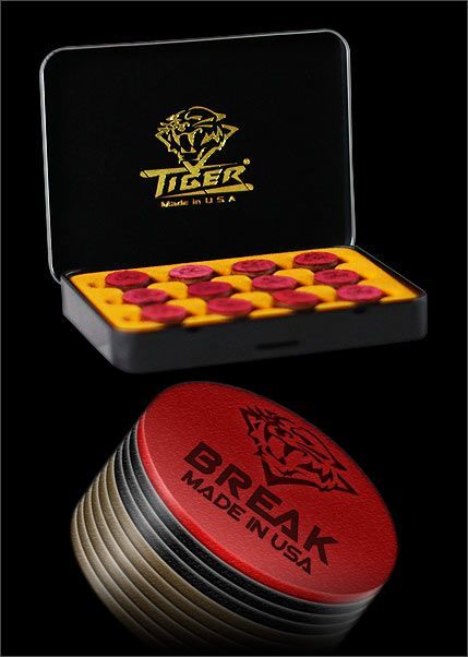 Tiger Break Laminated Cue Tip - Sold Single