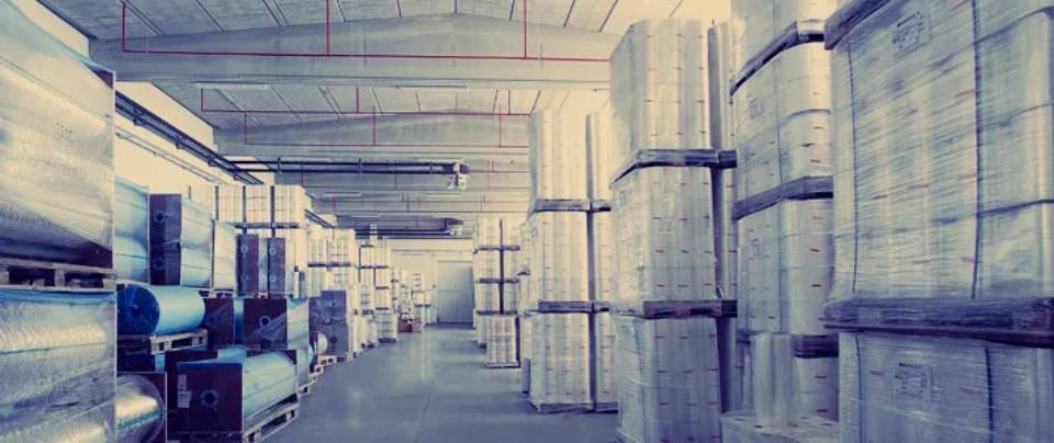 packaging in stock ready for delivery