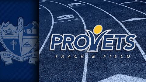 A logo for the provets track and field team