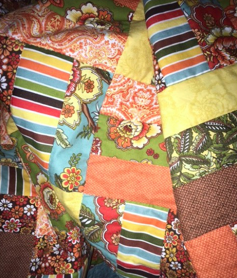 Quilt : October Fence