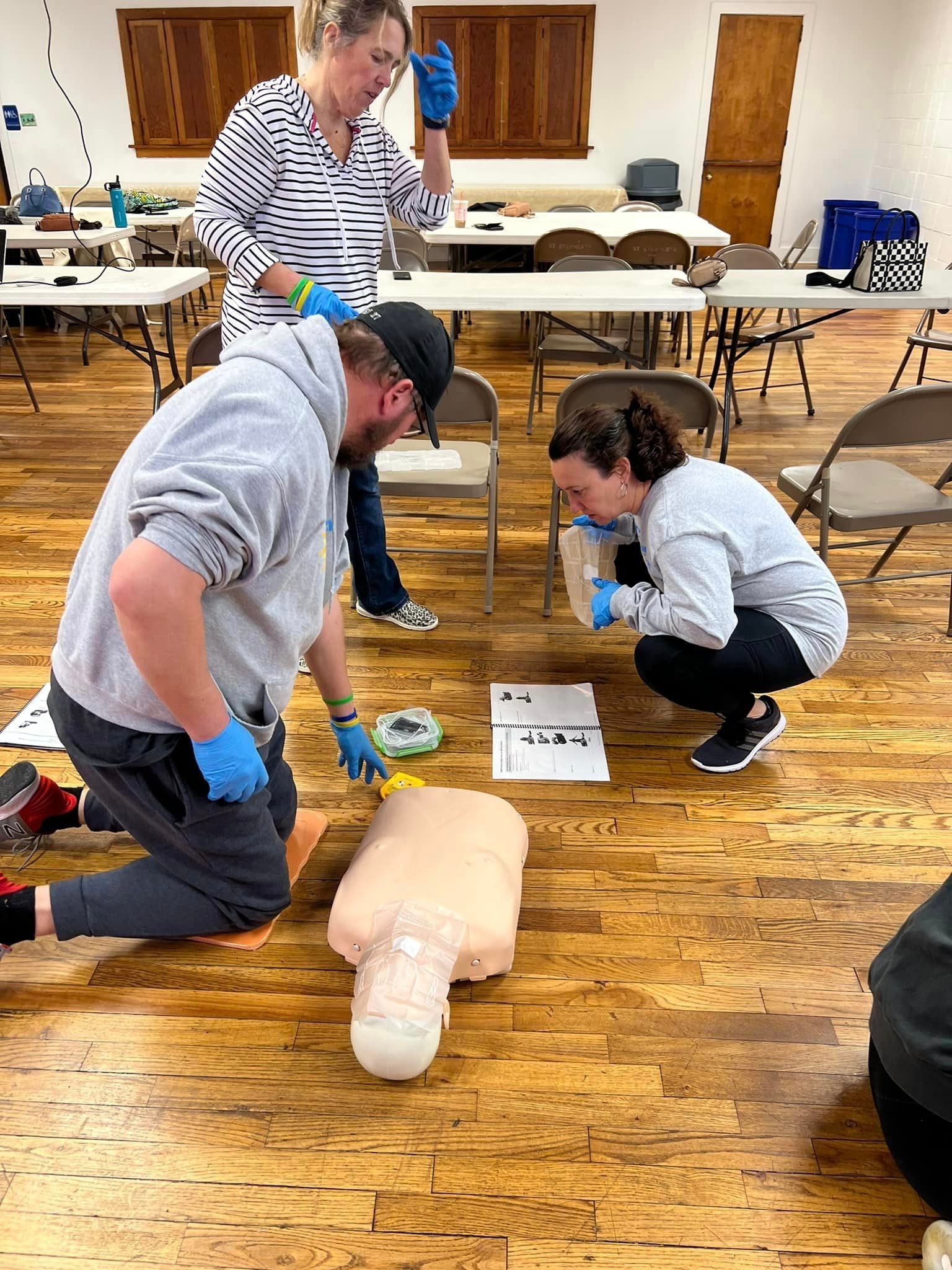 Ethan Joner Memorial Foundation first Adult and Pediatric CPR/AED training, Jan 14, 2024