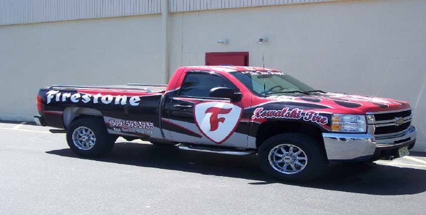 firestone vehicle wrap - custom vehicle Wraps in hammonton, NJ