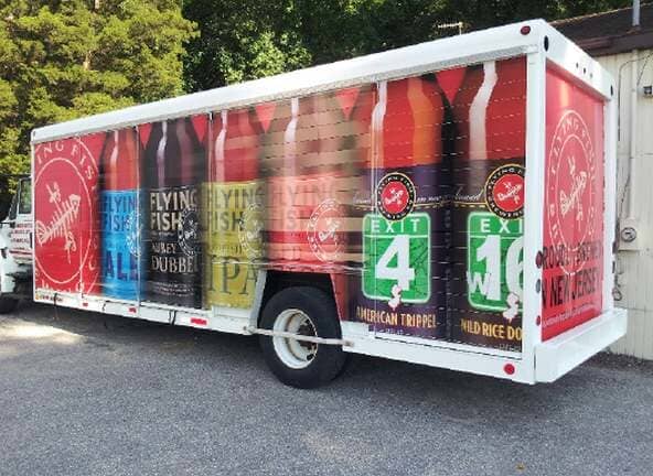 custom drink business trailer wrap  - custom vehicle Wraps in hammonton, NJ