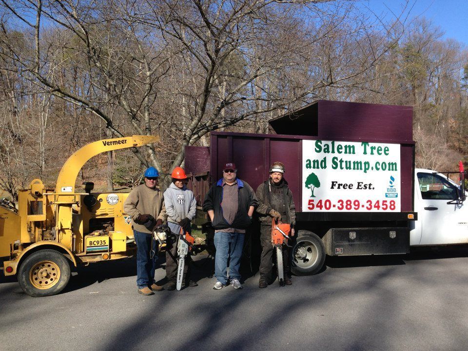 Four Men — Roanoke, VA — Salem Tree & Stump