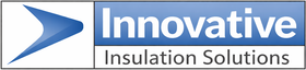 Logo for Innovative Insulation Solutions Ltd. featuring a blue arrow icon next to the company name in blue and black.