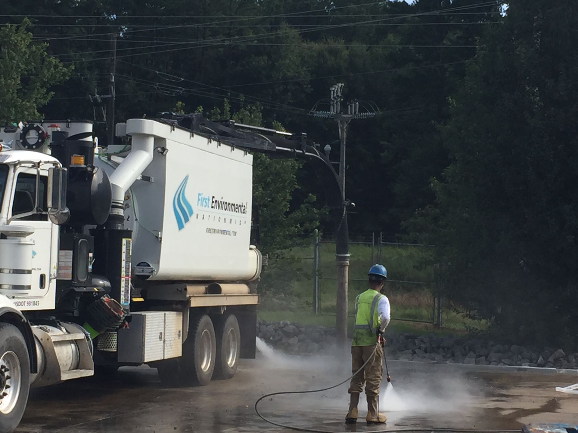 industrial pressure washing