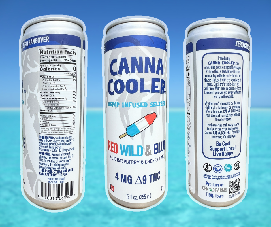 A can of canna cooler