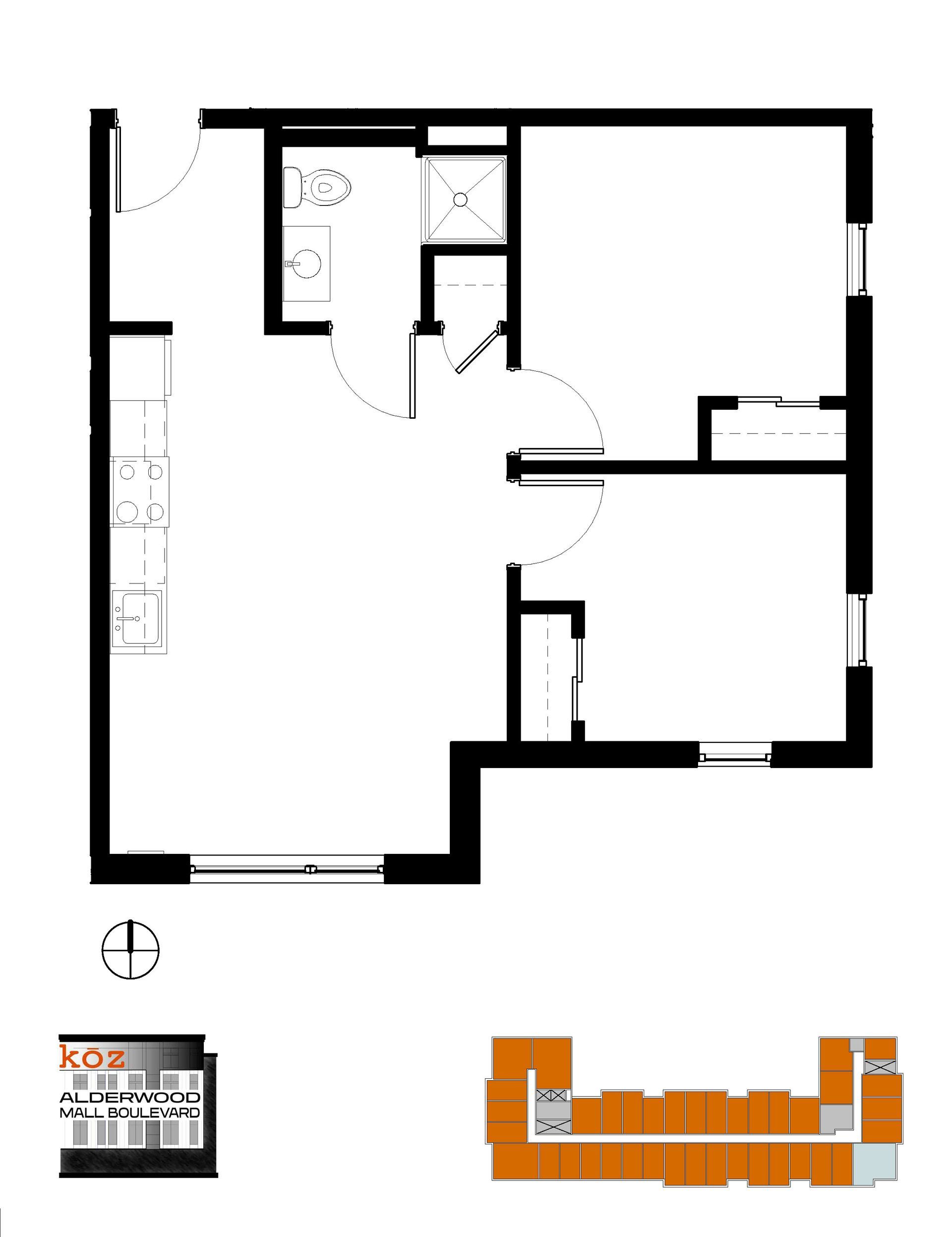 Koz on Alderwood Mall Boulevard Floor Plan 12