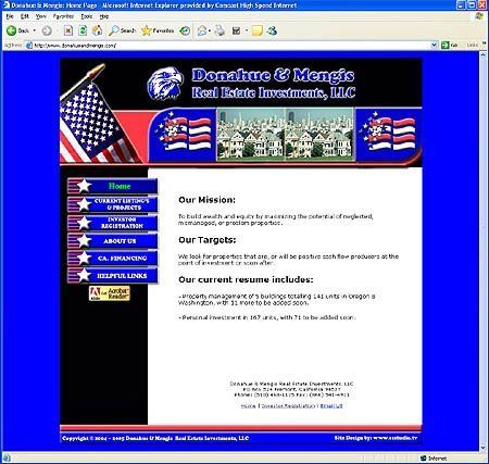 Real Estate website