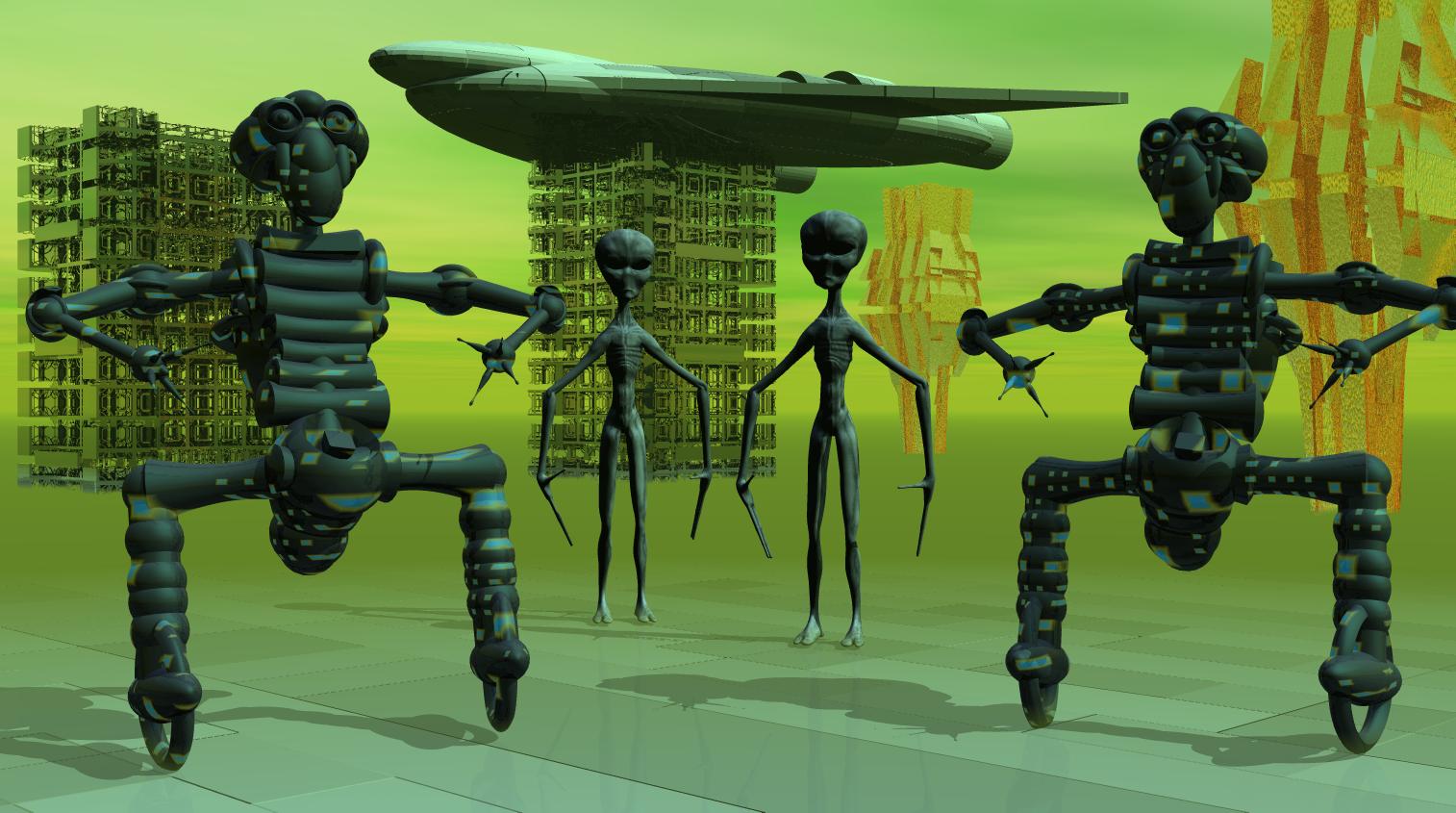 Alien Visitors - Year: 2014© - CSStudio.tv