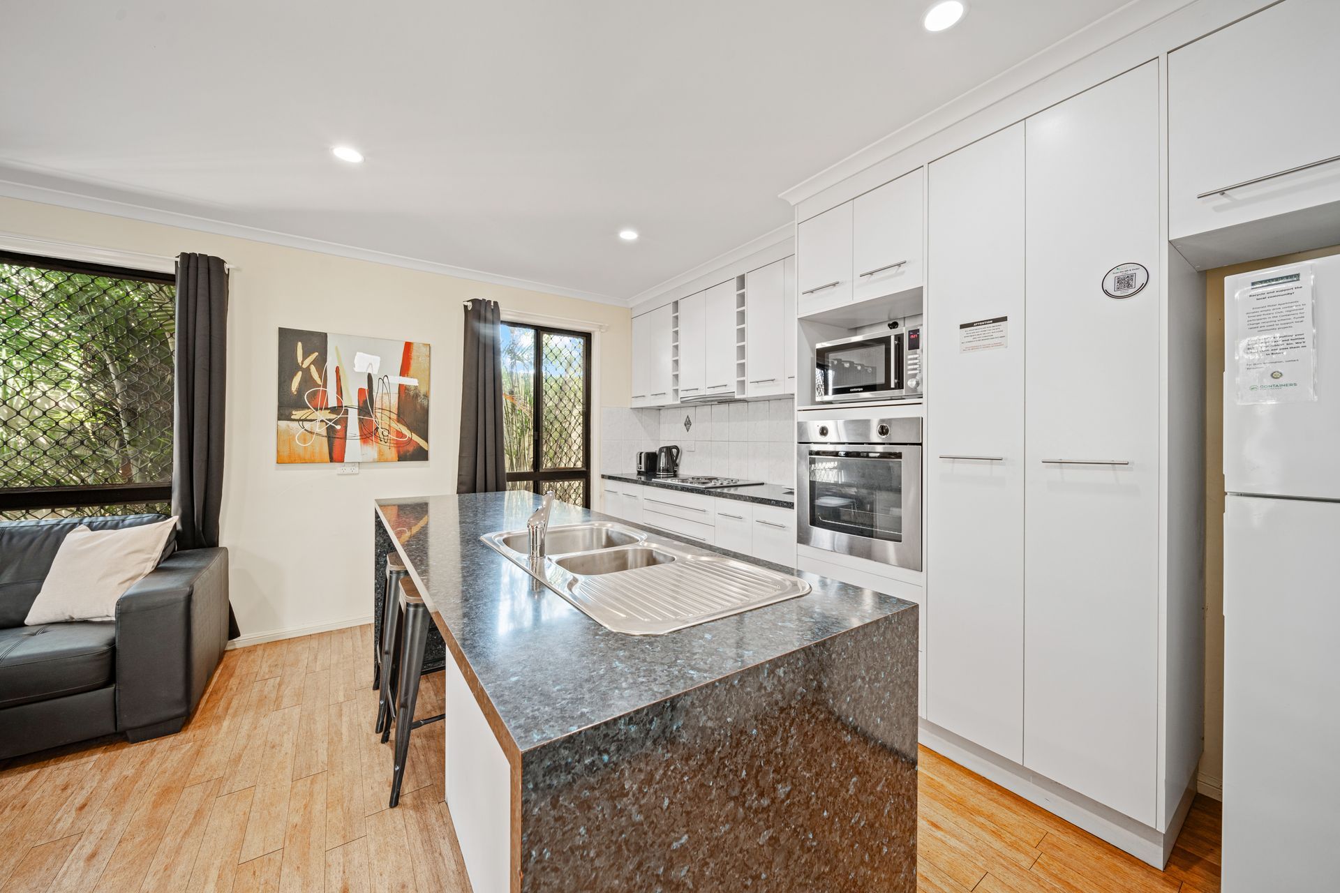 separate Queen bedroom
