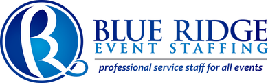 Blue Ridge Event Staffing  -  Professional Service Staff for All Events - Logo