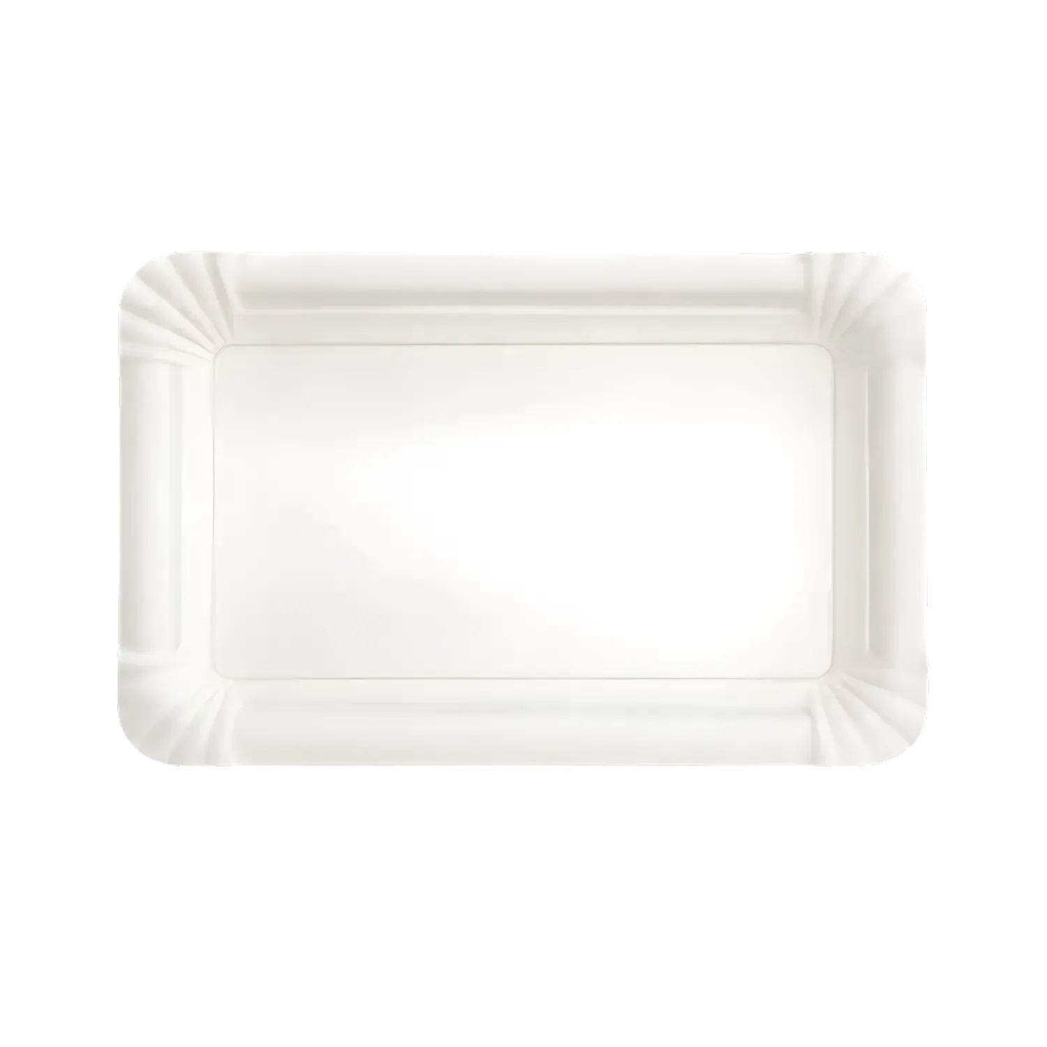 Pappteller rechteckig