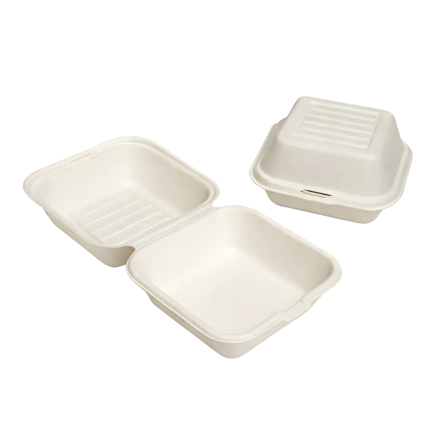 Zuckerrohr-Burger-Boxen