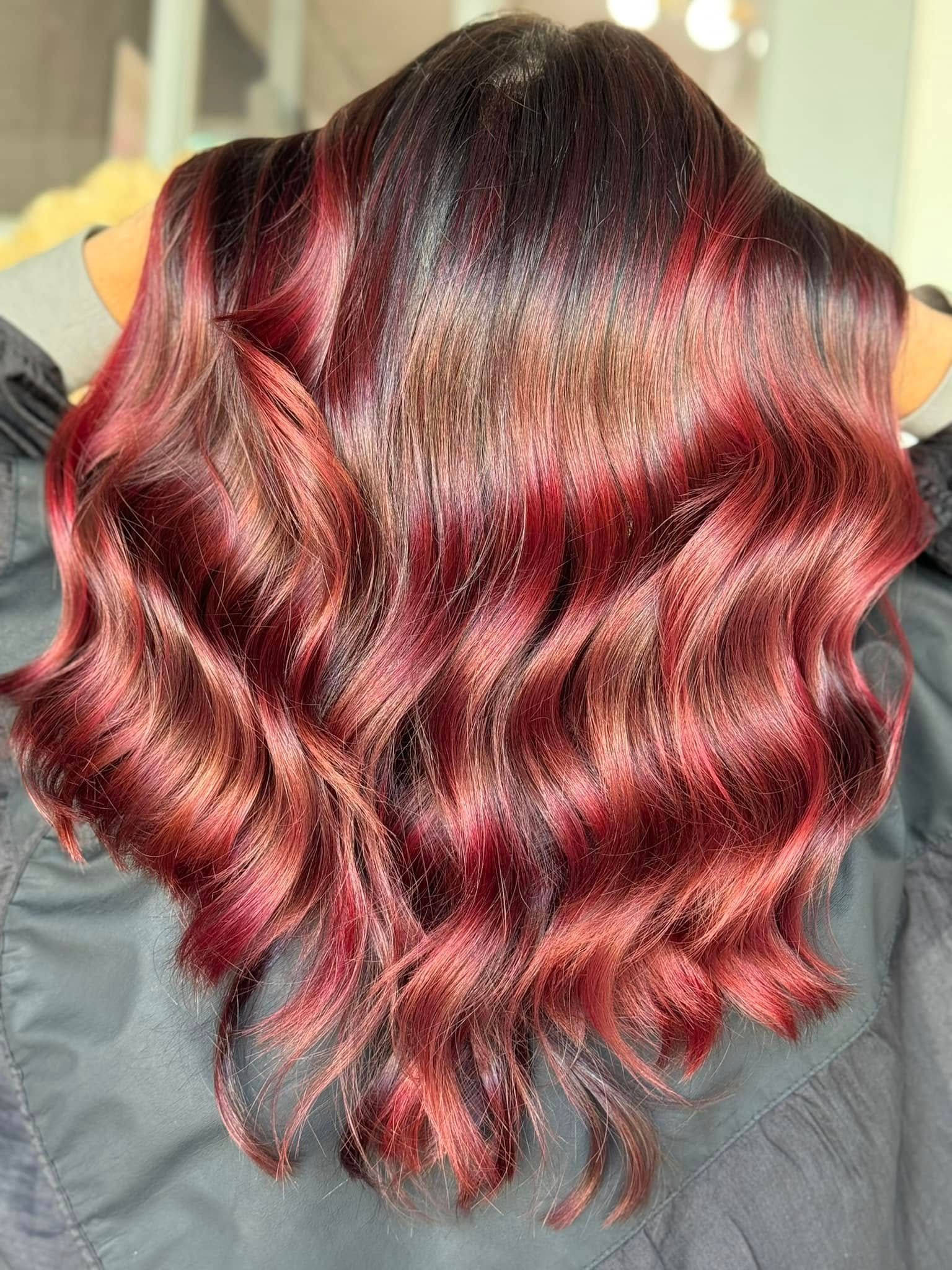 red hair coloring at Springfield MO