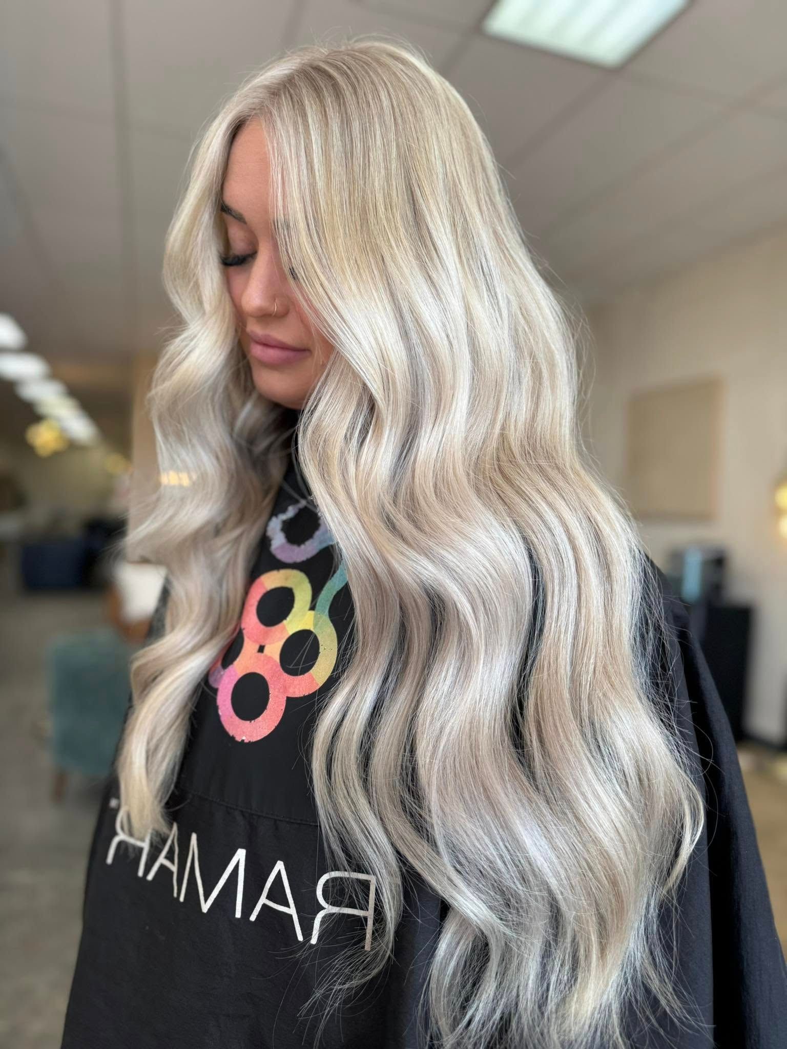blonde long hair springfield top hair salon