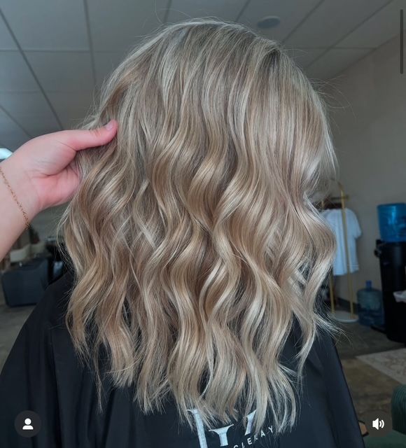 Blonde hair and toning at Springfield MO salon