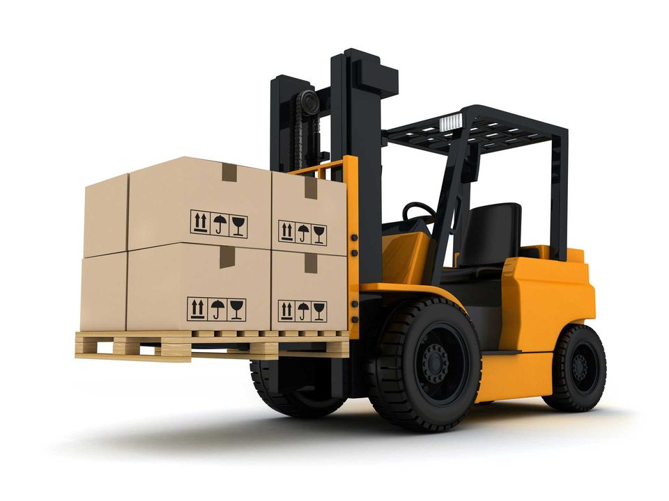 Forklift truck and box — Woodburn, Kentucky — J & J Forklift Service