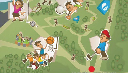 Lalandia oversigtskort