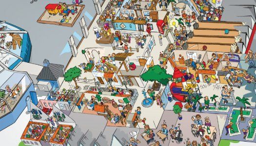 Oversigtskort Lalandia