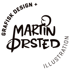 Martin Ørsted Grafisk design + illustration. Kompetencer inden for logo