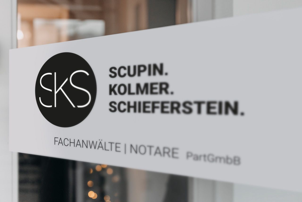 Firmenschild Kolmer & Schieferstein